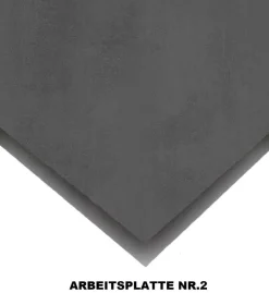 Küchenzeile Alva 300cm Weiß Hochglanz MDF-Soft Close-Premium-Einbauküche 3m