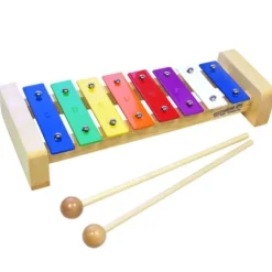 keepdrum KGS Pro Kinder Glockenspiel mit Tasche Pink