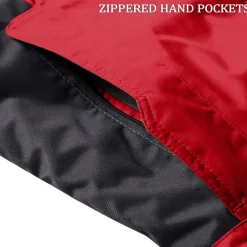 Kefitevd Herren Winterjacke Wasserdicht Warm Gefüttert Skijacke Outdoor