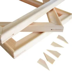 Keilrahmen Holzleisten Set 150 bis 100 cm ohne Leinwand
