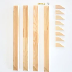 Keilrahmen Holzleisten Set 150 bis 100 cm ohne Leinwand