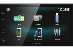Kenwood Digital Autoradio DAB+ Bluetooth für Cadillac Escalade 2007-2014 schwarz