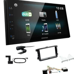 Kenwood Digital Autoradio DAB+ Bluetooth für Volkswagen VW Amarok ab 2010 Canbus