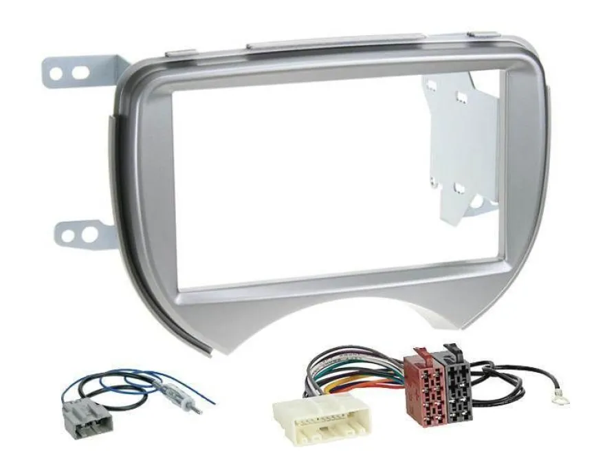 Kenwood 2-DIN Digital Autoradio DAB+ Bluetooth für Nissan Micra IV 2010-2013