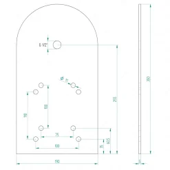 KERBL Tr?nkebecken Kunststoff KN50 mit Adapterplatte f?r Weidefassanbau