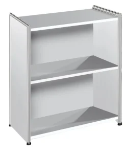 Kerkmann Büroschrank Regal Artline 2 OH 80x38x78 cm Chrom