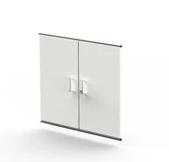 Kerkmann Büroschrank Regal Artline 2 OH 80x38x78 cm Chrom