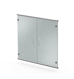 Kerkmann Büroschrank Regal Artline 2 OH 80x38x78 cm Chrom