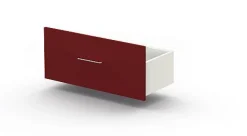 Kerkmann Büroschrank Regal Artline 2 OH 80x38x78 cm Chrom