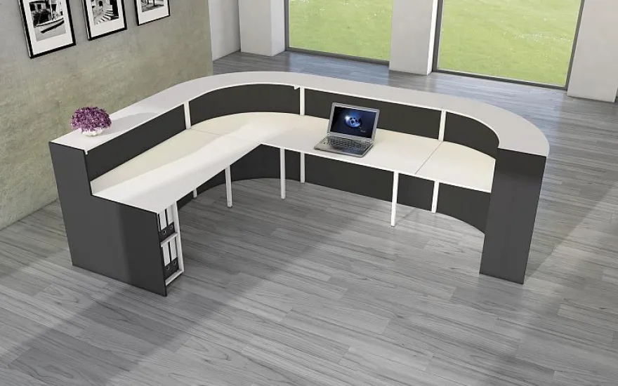 Kerkmann L-Theke für 1-2 Personen Bari (B)3350x(T)2350x(H)1120cm