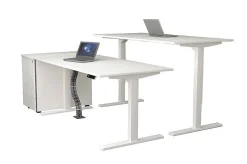 Kerkmann Move 3 Schreibtisch- Stehtisch 2000 x1000 mm elektrisch höhenverstellbar