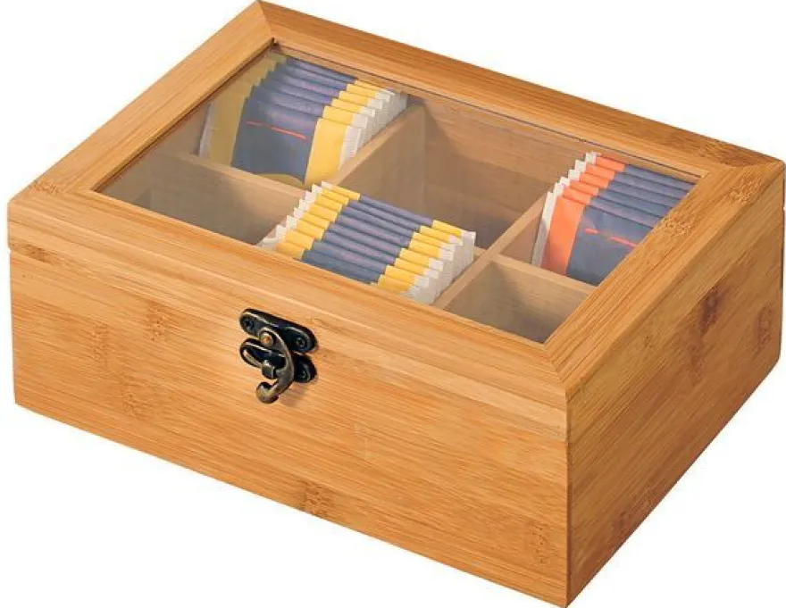 KESPER Teebox mit 6 Fächern 58902