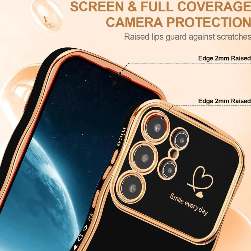 Keteen Handyhülle für Samsung Galaxy S25 Ultra, Mädchen Niedliche lockige