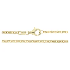 Kette für Anhänger Silber 925 Gold plattiert JL50-05-0082 JuwelmaLux