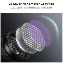K&F Concept Nano-X 62mm Natural Night Filter für Nachtaufnahmen und