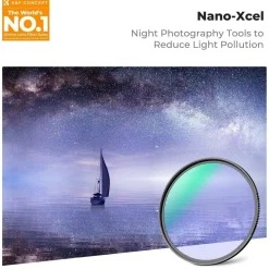 K&F Concept Nano-X 62mm Natural Night Filter für Nachtaufnahmen und