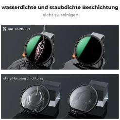 K&F Concept ND2-400 82mm Vario ND Filter