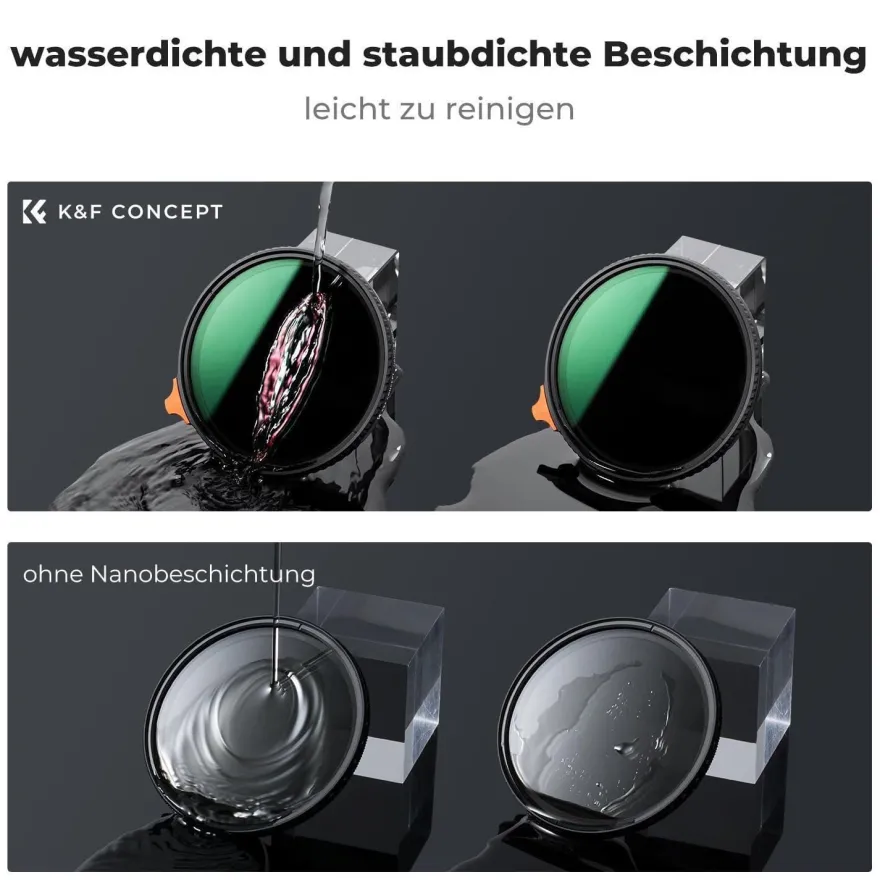 K&F Concept ND2-400 82mm Vario ND Filter