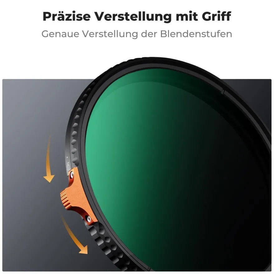 K&F Concept ND2-400 82mm Vario ND Filter