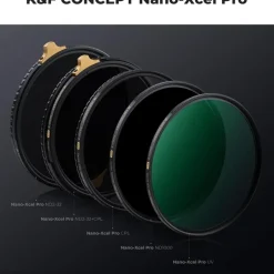 K&F Concept Polfilter 72mm CPL Slim Glas HD Messingrahmen Nikon Canon Sony