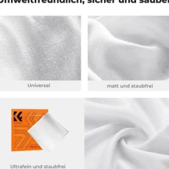 K&F Concept 2 Stück Step Up Ring Filter-Adapterring 52-58mm aus