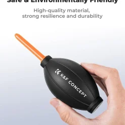 K&F Concept Weichgummi Blasebalg Reinigung mit Silikonspitze für Objektiv Kamera