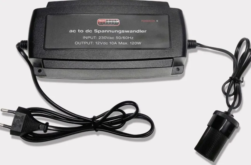 KFZ Netzadapter Netzteil 230V auf 12V 10A /120 W Gleichrichter Spannungswandler