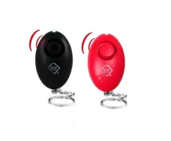 KH Security Schlüsselalarm inkl. LED-Licht - KH-Security - schwarz oder pink