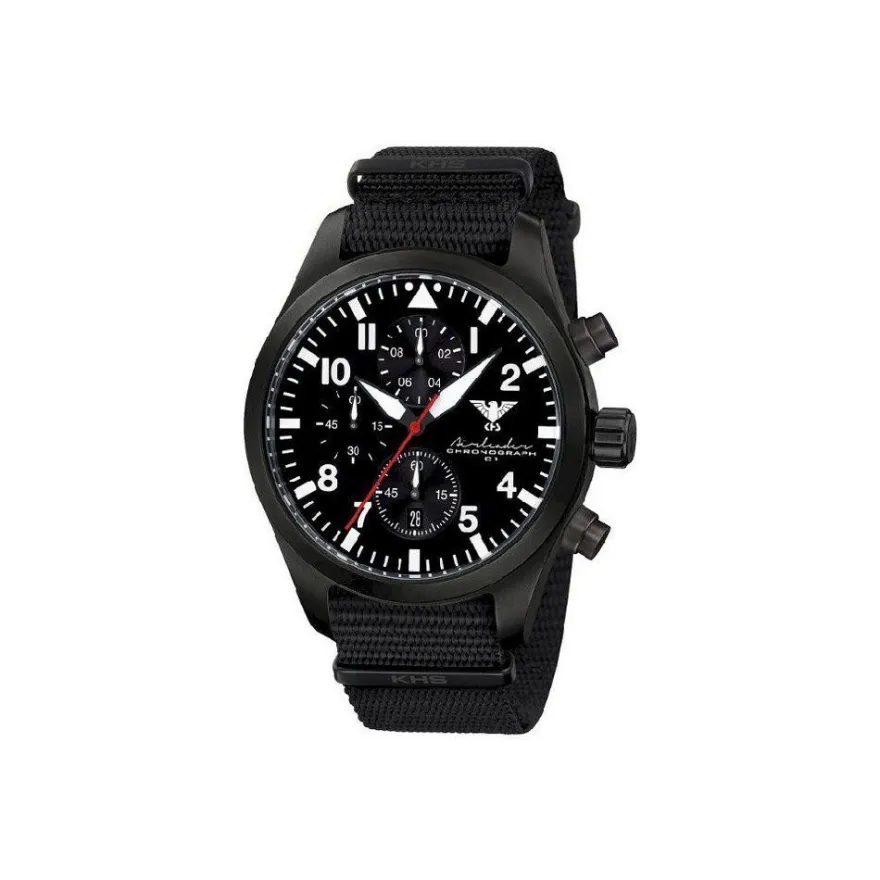 KHS - KHS. AIRBSC. NB - Armbanduhr - Herren - Quarz - Airleader Black Steel