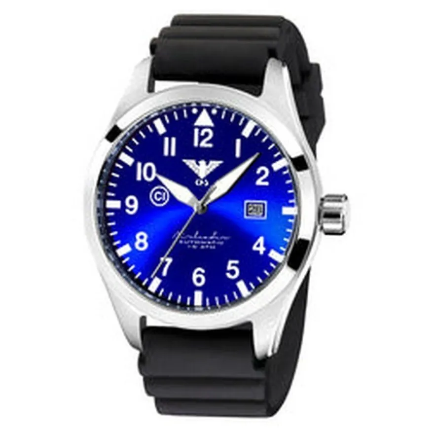 KHS - KHS. Airsablu. DB - Armbanduhr - Automatik - Airleader Steel - Herren