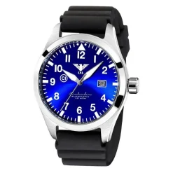 KHS - KHS. Airsablu. DB - Armbanduhr - Automatik - Airleader Steel - Herren