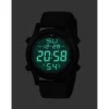 KHS - KHS. PLABSD. SB - Armbanduhr - Platoon Black Steel Digital - Herren