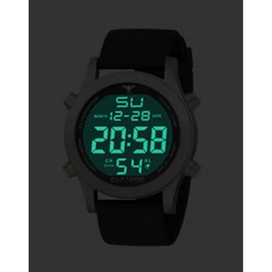 KHS - KHS. PLASD. SB - Armbanduhr - Platoon Steel Digital - Herren