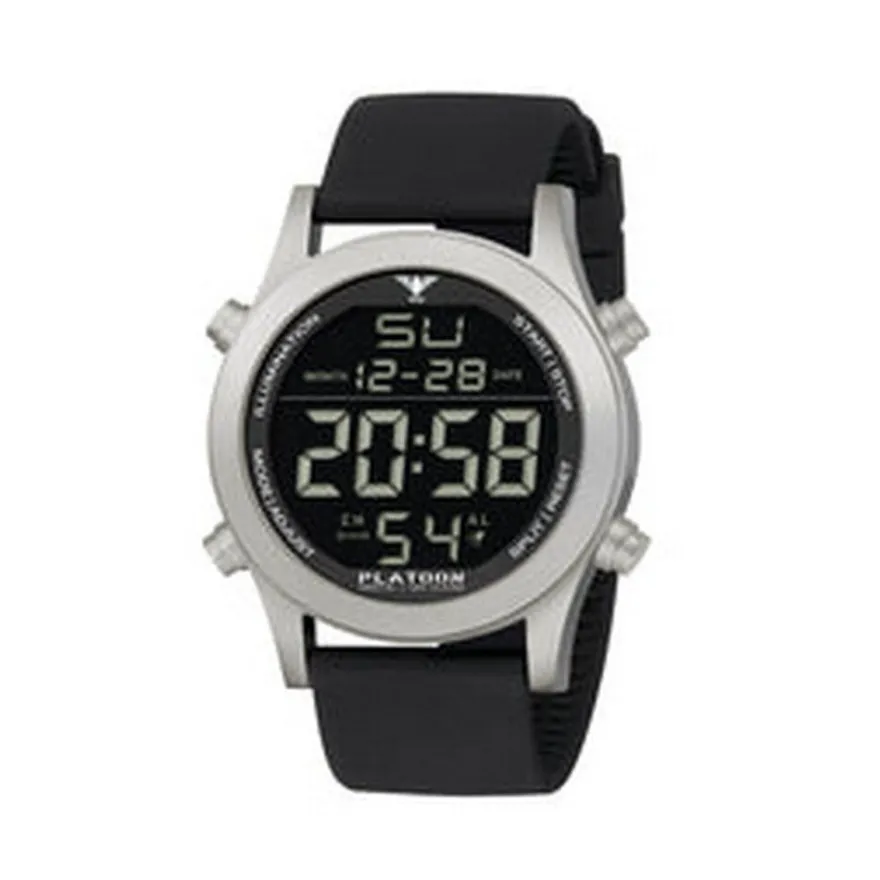 KHS - KHS. PLASD. SB - Armbanduhr - Platoon Steel Digital - Herren