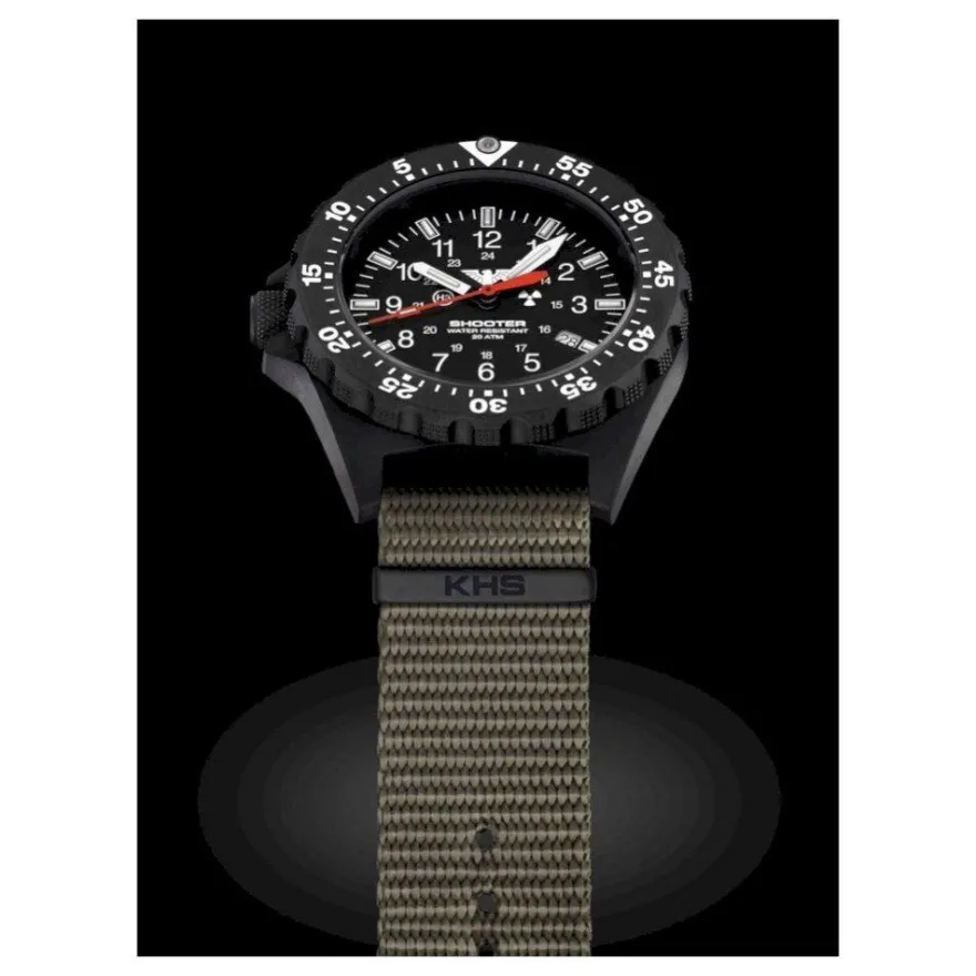 KHS - KHS. SH2F. NSGO - Armbanduhr - Herren - Quarz - Shooter MKII