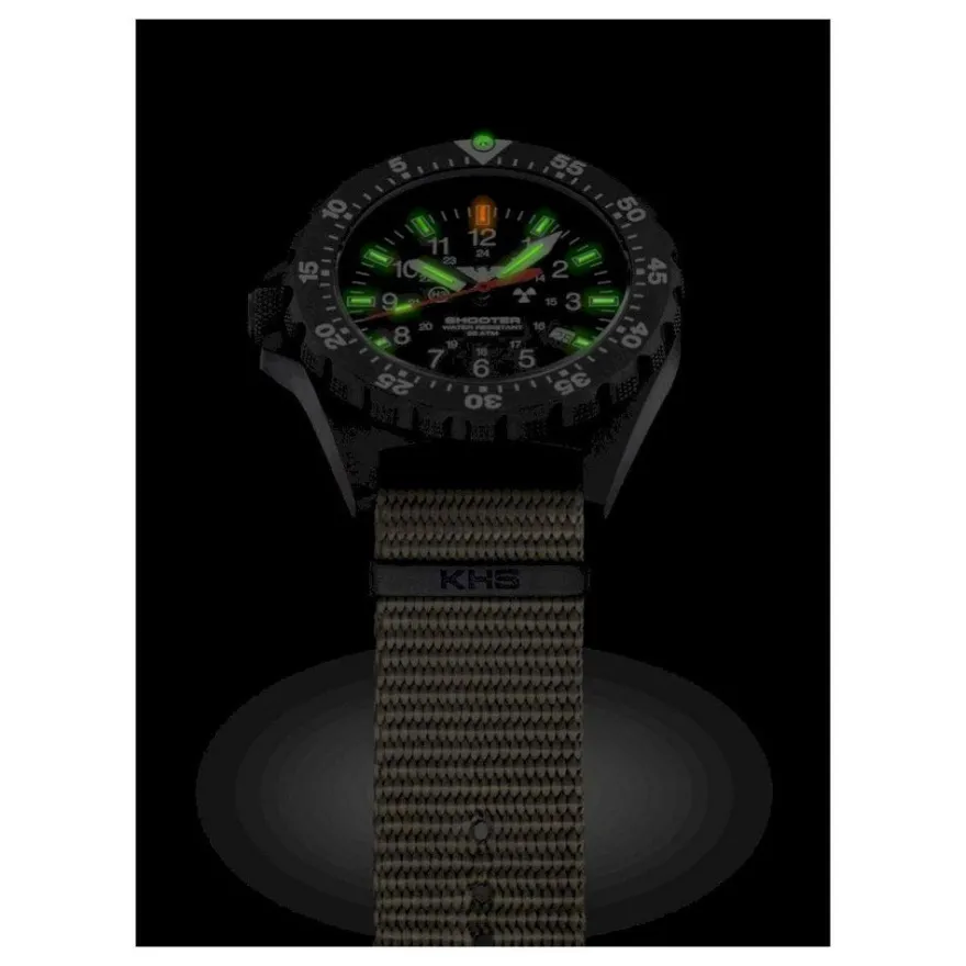 KHS - KHS. SH2F. NSGO - Armbanduhr - Herren - Quarz - Shooter MKII