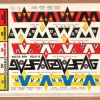 Kibri H0 1:87 Decals Deko Aufkleber Haft-Etikett Nr.9788 Farben AG Fabrik gebäude N