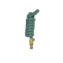 Kieffer Führstrick für Pferde, Satin Shine, 2 m - Panikhaken, Mint