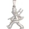 Kinder Anhänger Schornsteinfeger 925 Sterling Silber rhodiniert Kinderanhänger
