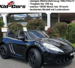 Kinderauto elektrisch Porsche Style XXL Doppelsitzer bis 16 km/h Elektroauto Kinder