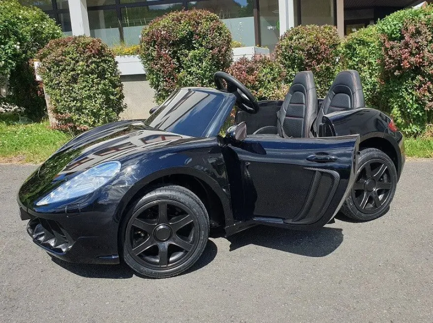 Kinderauto elektrisch Porsche Style XXL Doppelsitzer bis 16 km/h Elektroauto Kinder