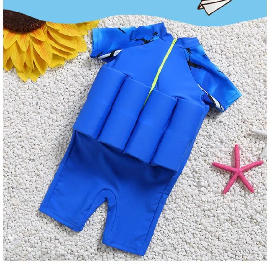 Kinder Batman Spider-Man McQueen Badeanzug Floatsuit Schwimmweste Sommer Bademode