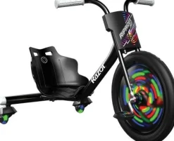 Kinderdreirad Dreirad, Tretfahrzeug Riprider 360 Lichtershow, Tretroller mit 360 Grad