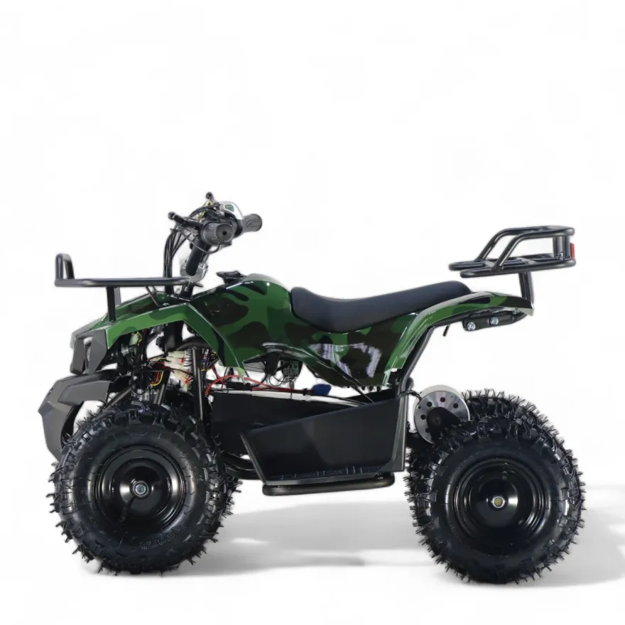 Kinder Elektro Quad 1000W 36V Mini Pocketbike Kinderquad Miniquad ATV M8 Army