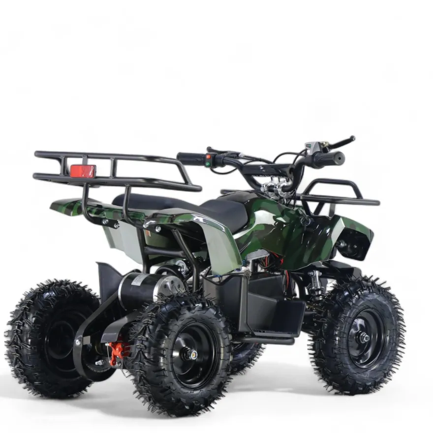 Kinder Elektro Quad 1000W 36V Mini Pocketbike Kinderquad Miniquad ATV M8 Army