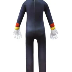 Kinder Jungen Madchen Sonic Hedgehog Cosplay Kostum Jumpsuit Karneval Shadow,