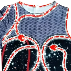 Kinder Madchen Jumpsuit Rot Schlange Swifties Kostum Konzert Cosplay Karneval