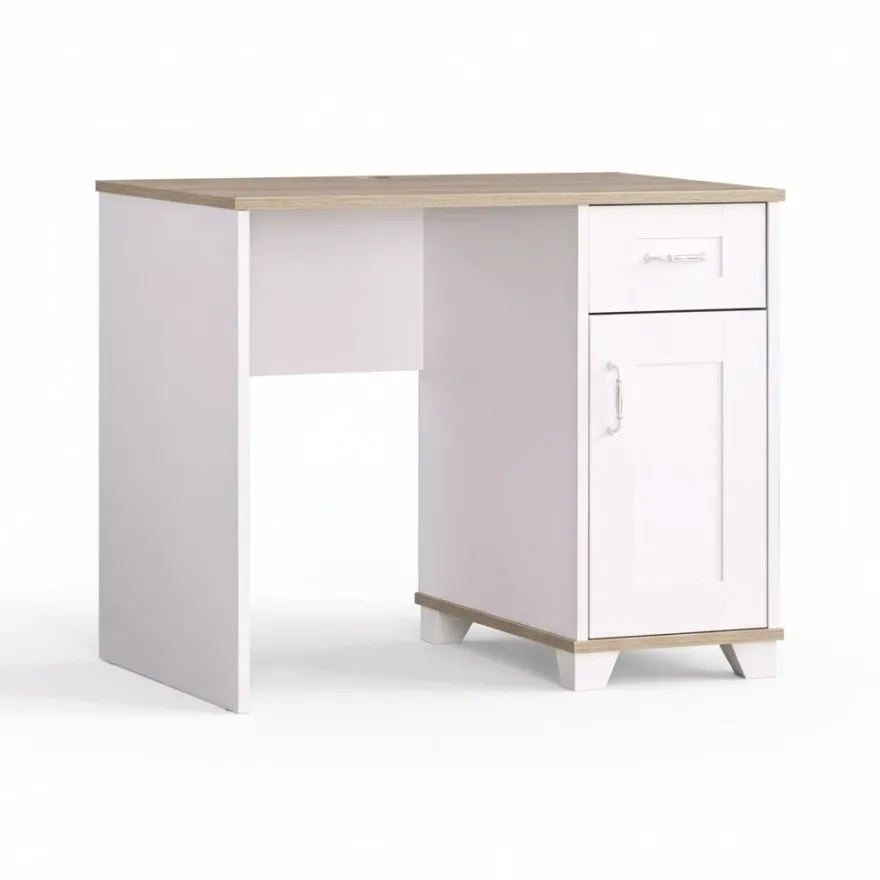 Kinderschreibtisch Computertisch Modern Schreibtisch Holz Weiß Tisch