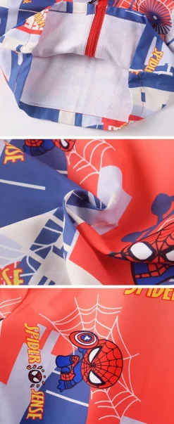 Kinder Spider-man Marvel Zip Hoody Winterjacken Junge Tide Mantel Outdoorjacken