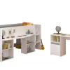 Kinderzimmer Jugendzimmer komplett Set 4-tlg Hoch Bett Kleiderschrank Pirouette